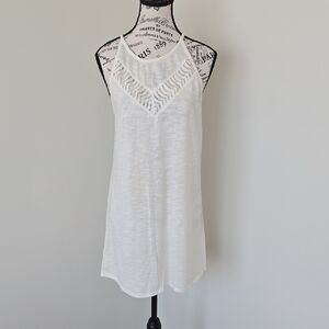 Xhilaration White Lace Detail Swim Cover